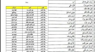 "كشوف pdf".. اسماء المشمولين بالرعاية الاجتماعية الوجبة السابعة 2024 عبر منصة مظلتي في جميع محافظات العراق