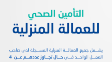 "الضمان الصحي".. بدء تطبيق التأمين الصحي للعمالة المنزلية