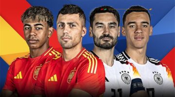 قمة أوروبية بدور ربع نهائي يورو 2024 .. تردد القنوات الناقلة لمباراة اسبانيا والمانيا اليوم