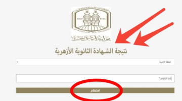 بوابة الأزهر الشريف برقم الجلوس 2024 natiga.azhar.eg نتيجة الشهادة الثانوية الأزهرية 2024 الدور الأول