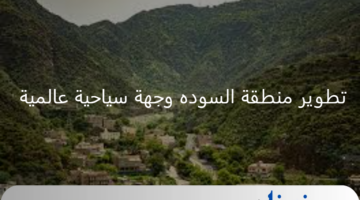 لدفع عجلة التنمية.. مشروع تطوير منطقة السوده وجهة سياحية عالمية وجذب الاستثمارات