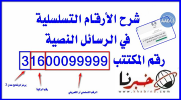 تفاصيل الرقم التسلسلي للمكتتبين في سكنات عدل 3