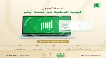 تعرف على خطوات تفعيل بطاقة الهوية الوطنية وكيفية التجديد عبر منصة أبشر أو تطبيق نفاذ
