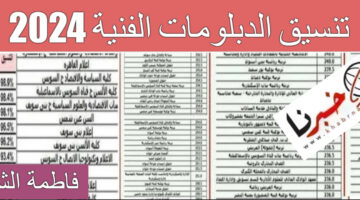 ياترا هدخل اي؟.. توقعات تنسيق الدبلومات الفنية 2024 التجارية نظام 3 سنوات.. تعرف على التفاصيل