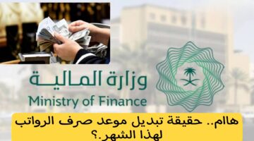 "وزارة المالية تجيب" حقيقة تأخير راتب شهر يوليو مع طريقة الاستعلام عن الرواتب