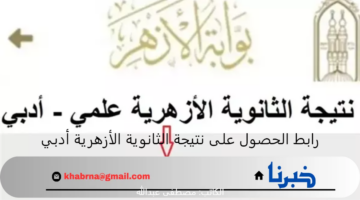 بعد ساعات قليلة.. رابط الحصول على نتيجة الثانوية الأزهرية أدبي 2024