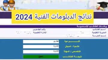 "هنا رابط سريع" وزارة التربية والتعليم توفر رابط كشوفات نتيجة الدبلومات الفنية 2024 مجانًا
