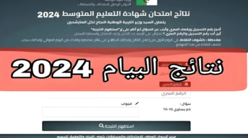 هنا.. رابط نتائج البيام 2024 وطريقة الاستعلام بأسهل الخطوات