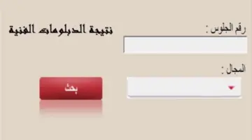fany.emis.gov.eg لينكـ سريع.. رابط نتائج الدبلومات الفنية 2024 التجارية والصناعية والزراعية التعليم الفني