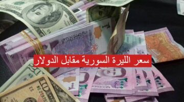 "تحديث لحظي" سعر الليرة السورية مقابل الدولار اليوم 2024 بجميع الأسواق