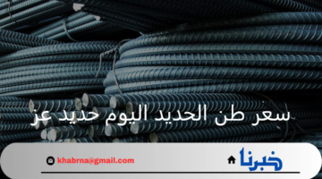 كم تقدر قيمة سعر طن الحديد اليوم حديد عز 24/7؟