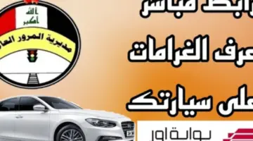 “استعلم حالاً بوابة أور“.. رابط غرامات المرور العامة الرقم الالماني 2024 بالعراق ur.gov.iq وقيمة المخالفات