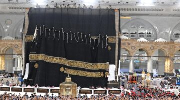 العناية بشؤون المسجد الحرام تبدأ فعاليات تغيير كسوة الكعبة المشرفة 1446