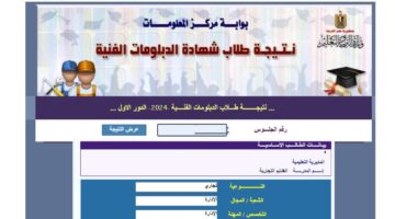 رابط نتائج الدبلوم الفني.. لينك نتيجة الدبلومات الفنية 2024 (صناعي، زراعي، تجاري، فندقي) برقم الجلوس