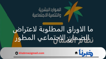 ما الاوراق المطلوبة لاعتراض الضمان الاجتماعي المطور؟ الموارد البشرية توضح