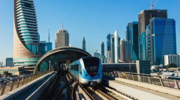 من 64 إلى 96 محطة.. خطة لزيادة ربط المدن عبر مترو دبي في الإمارات