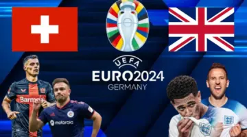 مواجهات دور الـ16 يورو 2024 .. موعد مباراة انجلترا وسويسرا في امم اوروبا والقنوات الناقلة