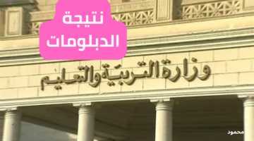 هُنا موقع وزارة التربية والتعليم نتيجة الدبلومات الفنية 2024 بالاسم ورقم الجلوس