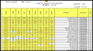 حمّل نتائج الثالث متوسط 2024 صلاح الدين الآن عبر نتائجنا