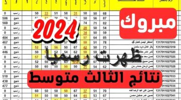 "النتائج ظهرت هسة نتائجنا pdf".. نتائج الثالث متوسط الدور الاول 2024 تربية ذى قار العراق