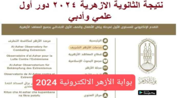 "ألف مبروووك".. كيفية الاستعلام عن نتائج الثانوية الأزهرية 2024 عبر بوابة الأزهر الإلكترونية