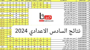 رابط الاستعلام عن نتائج السادس الإعدادي العراق 2024 عبر موقع الوزارة ونتائجنا