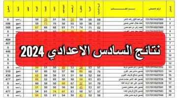 هـــذا رابط نتائج السادس الاعدادي 2024 الفرع العلمي والأدبي بعموم محافظات العراق pdf فور اعتمادها عبر موقع الوزارة الرسمي moedu.gov.iq