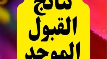 لينك رسمي .. نتائج القبول الموحد للطلاب 1446 عبر البوابة الإلكترونية وأخر موعد لتأكيد القبول