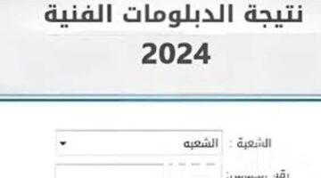 رسميا نتيجة الدبلوم الفني التجاري برقم الجلوس عبر موقع بوابة التعليم الفني