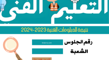 "بوابة التعليم الفني" رابط نتيجة دبلوم الصنايع 2024 برقم الجلوس والاسم