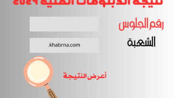 "دبلوم التجارة والصنايع" هًنا لينك نتيجة الدبلومات الفنية ٢٠٢٤ بالاسم nategafany