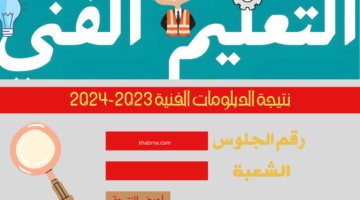 https://emis.gov.eg/ لينك نتيجة الدبلومات الفنية ٢٠٢٤ برقم الجلوس واسماء أوائل الجمهورية