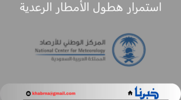 استمرار هطول الأمطار الرعدية ببعض الأجزاء بالمملكة حتى يوم الثلاثاء.. هل يلحقه قرار بتعليق الدراسة؟