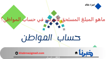 ماهو المبلغ المستحق لأسرتي؟.. "حساب المواطن" يوضح جدول استحقاق كل فرد من الدعم الشهري
