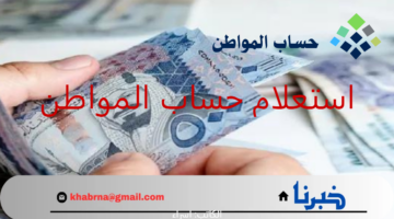 استعلام عن نزول حساب المواطن.. التأكد من ايداع الدفعة 81 شهر أغسطس 2024