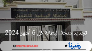 الآن.. رابط تجديد منحة البطالة كل 6 أشهر 2024 في الجزائر ومتطلبات التجديد
