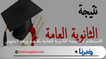 الأن.. الاستعلام عن نتيجة الثانوية العامة 2024 بالأسم ورقم الجلوس عبر موقع وزارة التربية والتعليم