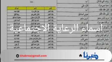 "استعلم هسه".. الاستعلام عن اسماء الرعاية الاجتماعية الوجبة الأخيرة 2024 بالعراق عبر منصة مظلتي والشروط المطلوبة