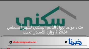 متى موعد نزول الدعم السكني لشهر أغسطس 2024 ؟ وزارة الأسكان تجيب