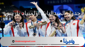 الصين تعود للقمة من جديد .. إعلان جدول الميداليات اولمبياد باريس 2024 بعد التحديث