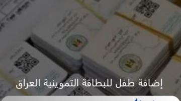 ما هي خطوات اضافة طفل للبطاقة التموينية العراق والاوراق المطلوبة؟ بوابة أور توضح