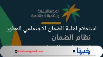 "الدفعة 33 لشهر سبتمبر".. خطوات استعلام اهلية الضمان الاجتماعي المطور لشهر سبتمبر 2024