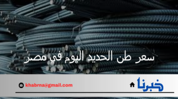 سعر طن الحديد اليوم تتسبب في إرباك سوق مواد البناء في مصر