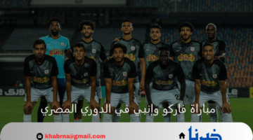 جارية الآن.. مواجهة شرسة بين فاركو وإنبي اليوم بالدوري المصري 