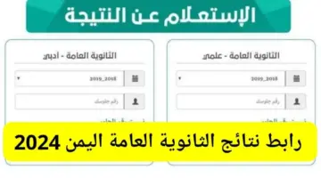 "مبروك لكل الطلبة".. ظهرت نتائج الثانوية العامة اليمن 2024 عبر موقع وزارة التربية اليمنية yemenexam