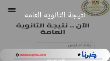 كيف يتم الاستعلام عن نتيجة الثانويه العامه؟.. "وزارة التربية والتعليم" تحدد