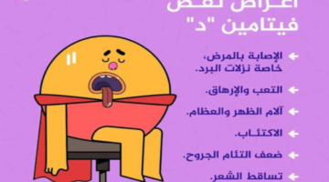 هنا.. أعراض نقص فيتامين د وأهم أسباب ذلك النقص وتأثيره على جسم الإنسان