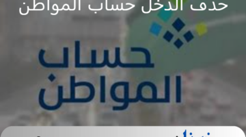 وزارة الموارد البشرية توضح طريقة حذف الدخل في حساب المواطن
