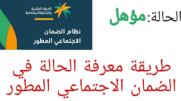 كيف اعرف اني مؤهل في الضمان المطور لشهر أكتوبر 2024؟ وزارة الموارد البشرية توضح