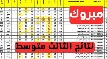 الآن .. رابط نتائج الثالث متوسط 2024 الدور الثاني نتائجنا موقع وزارة التربية